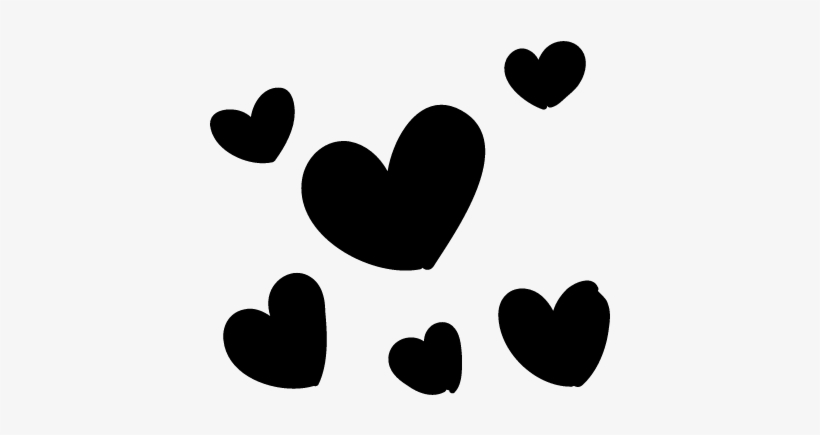 Small Hearts Vector - Small Heart Svg - Free Transparent PNG Download