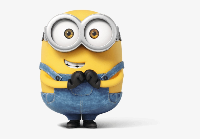 At The Movies - Despicable Me Die Cut Birthday Card, transparent png #273325