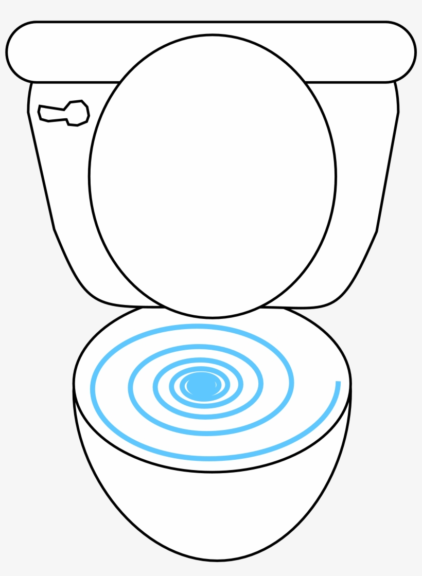 This Free Icons Png Design Of Swirly Toilet, transparent png #273424