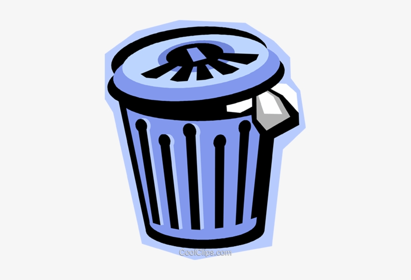 Garbage Can, Waste, Trash Royalty Free Vector Clip - Mülltonne Clipart, transparent png #273448