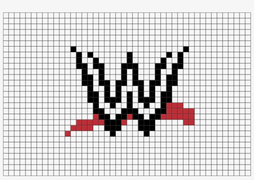 Wwe Logo Pixel, transparent png #273475