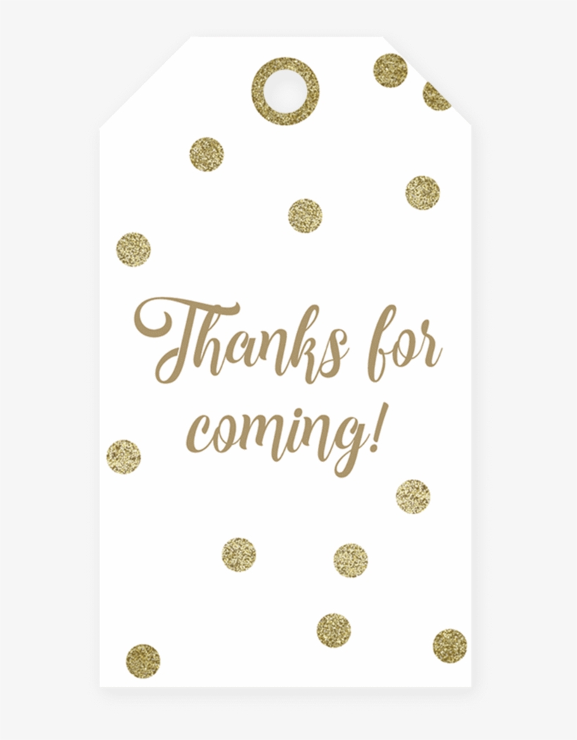 Gold Party Favor Tags Printable By Littlesizzle - Paper, transparent png #273665