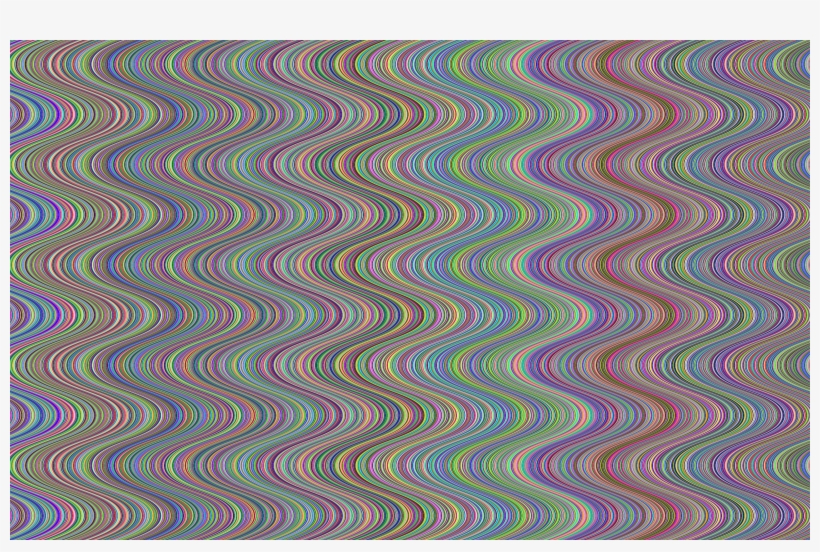 This Free Icons Png Design Of Prismatic Wavy Lines, transparent png #273739