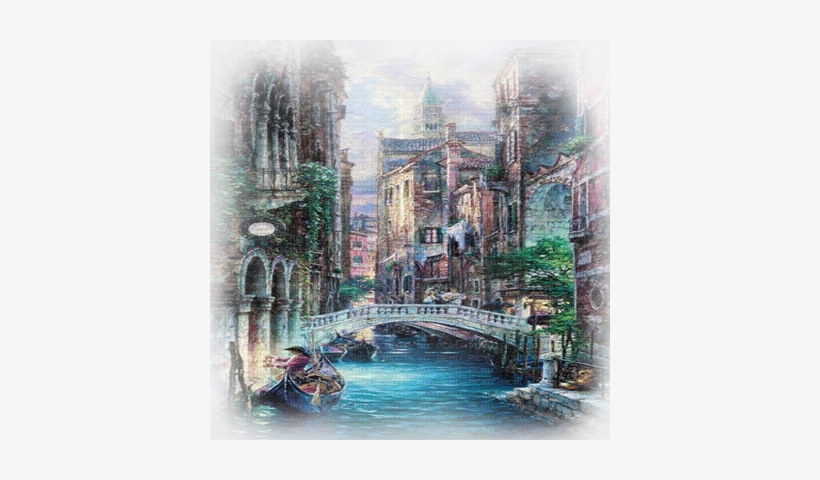 Soave Background Transparent City Vintage Venice Blue - Venice, transparent png #274013