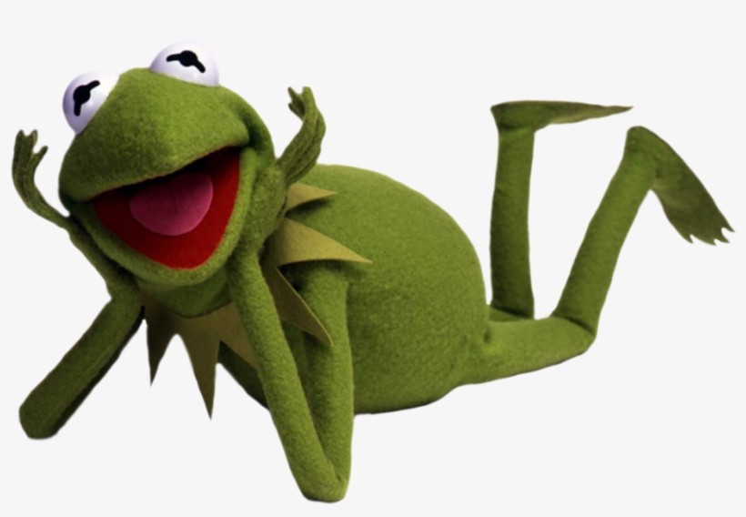 Kermit The Frog Laying Down - Kermit The Frog, transparent png #274158