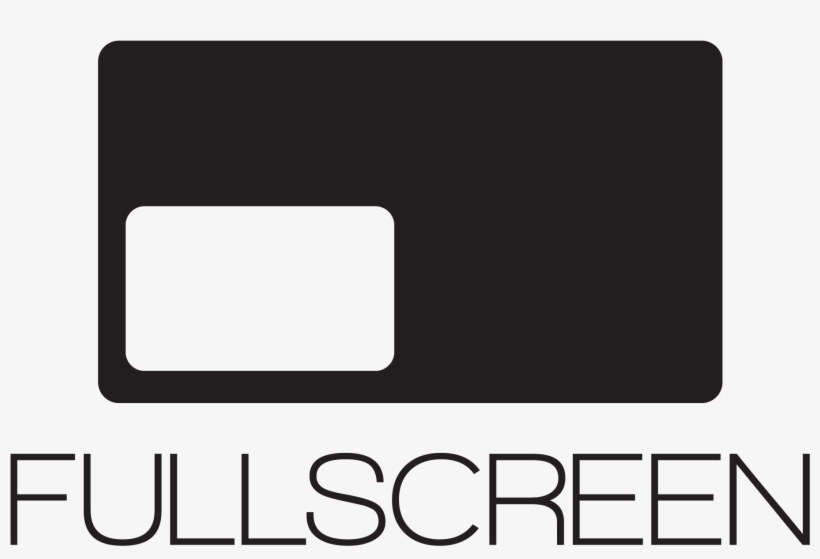 Fullscreen Black Square Logo 01, transparent png #274248