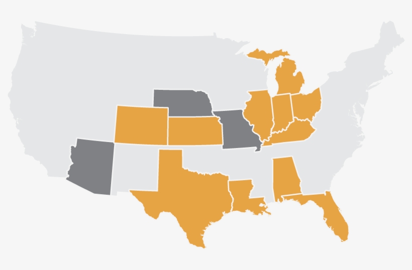 About Us Map - Electoral Map By County 2018, transparent png #274276