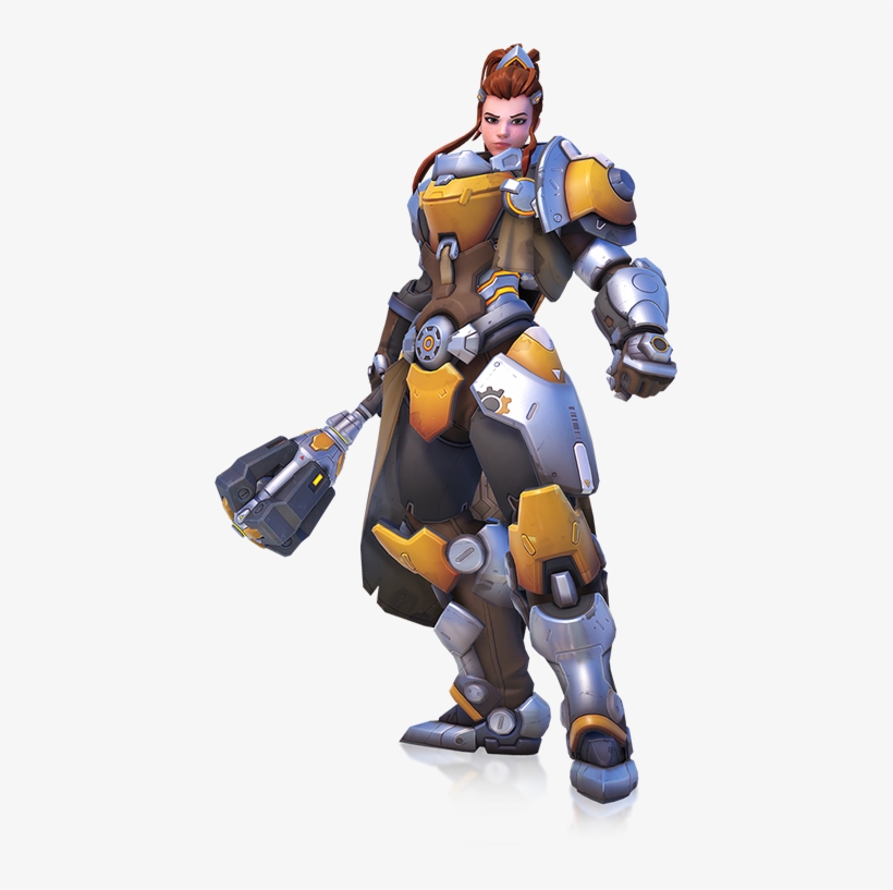 Brigitte Portrait - Brigitte Overwatch Character Sheet, transparent png #274650