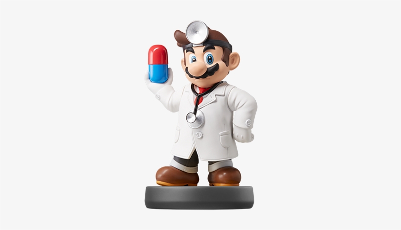 Dr - Mario - Dr Mario Amiibo, transparent png #274651