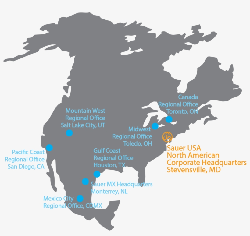 Sauer Usa Map 2018 No Background - International Franchise Association Logo Vector, transparent png #274698