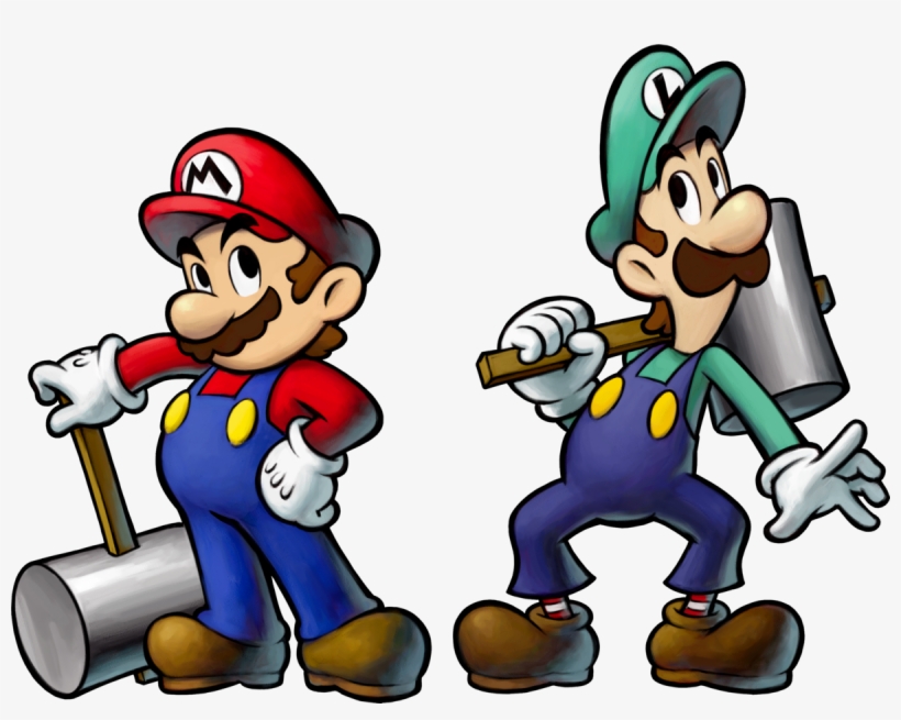 Mario Transparent And Luigi - Mario And Luigi Bowser's Inside Story Mario, transparent png #274829