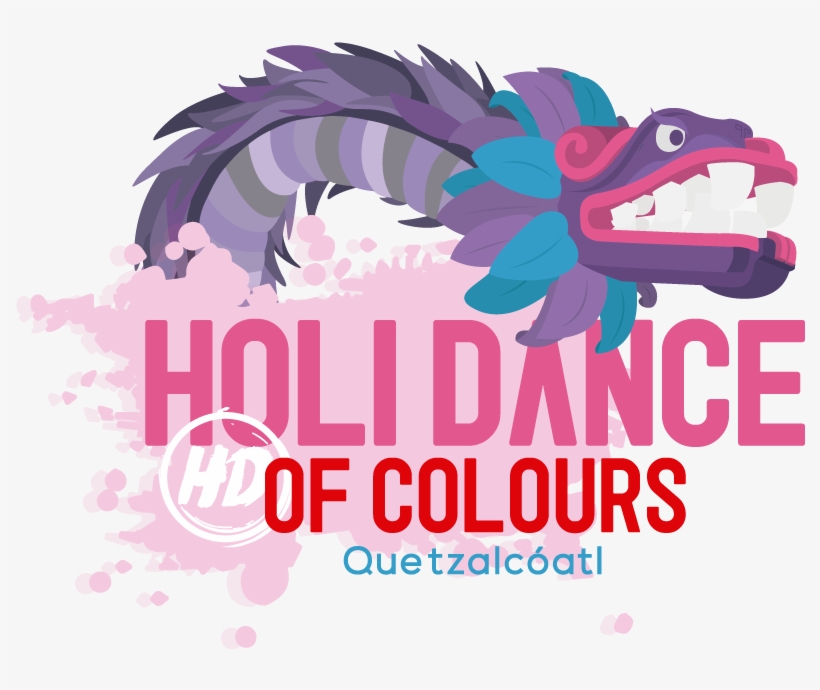 Danse Clipart Holi - Holi Dance Of Colors Png, transparent png #274945