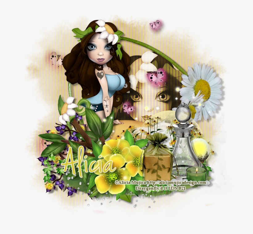 She S All About Spring, But Can Be Used - Bouquet, transparent png #275105