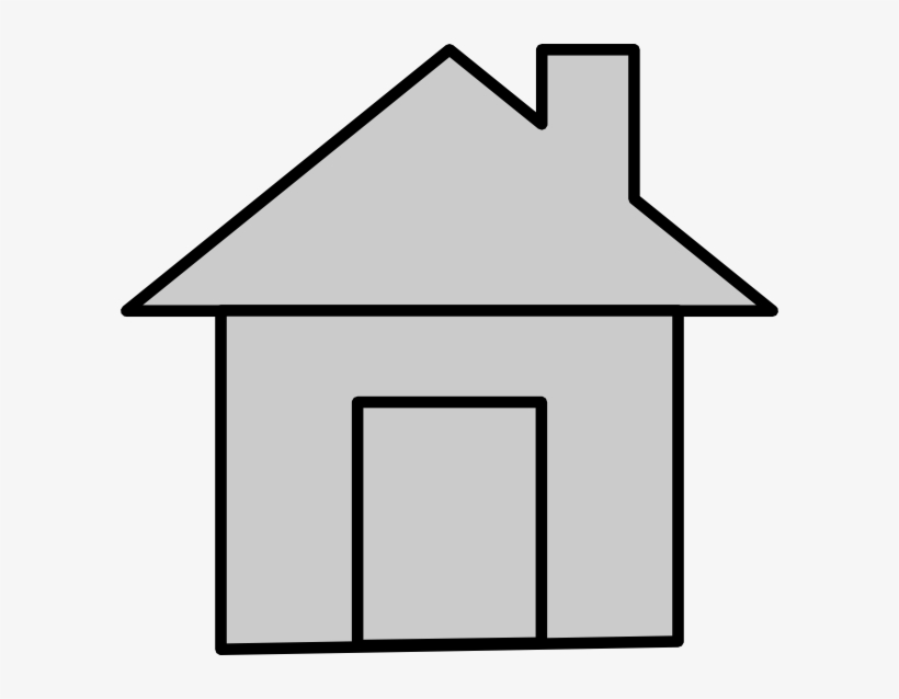 How To Set Use Gray House Icon Clipart, transparent png #275195