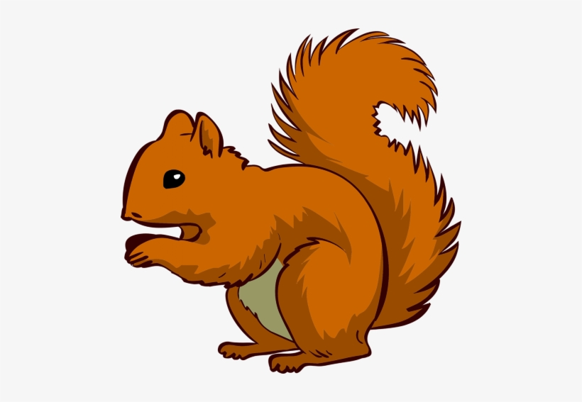 Clipart Squirrel - Squirrel Clipart Png, transparent png #275264