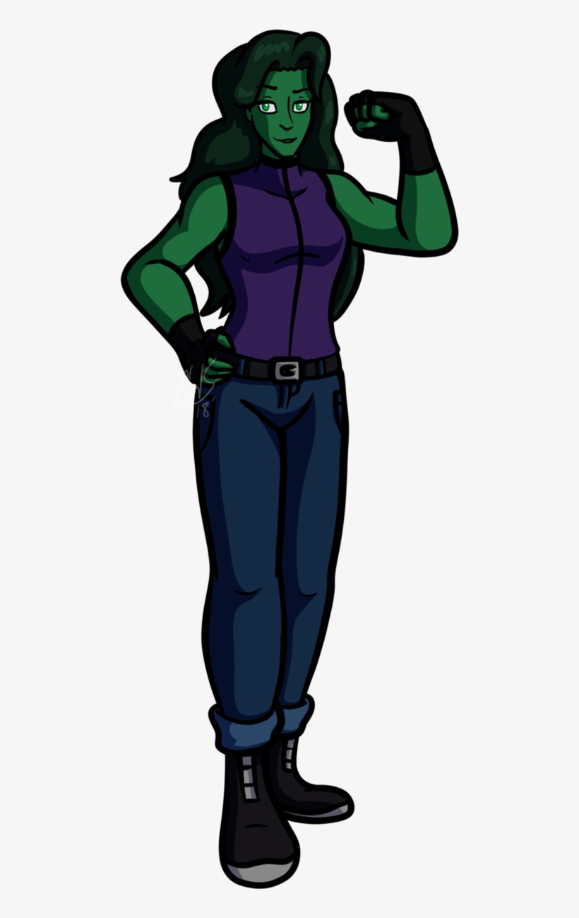 She Hulk Png Photo - Art, transparent png #275555