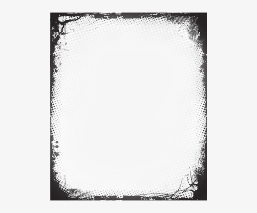 White Grunge Texture Png - Border Grunge Vector Download, transparent png #275590