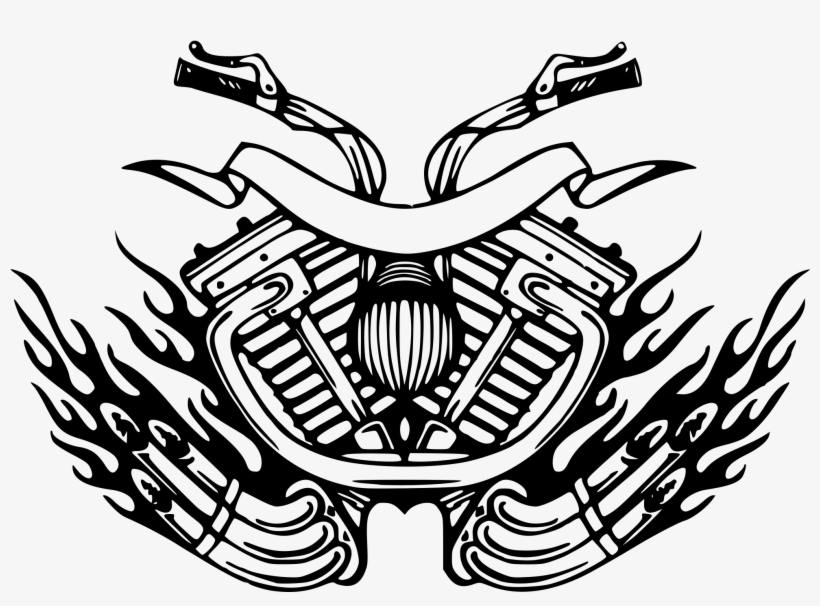 This Free Icons Png Design Of Motorcycle Logo, transparent png #275692