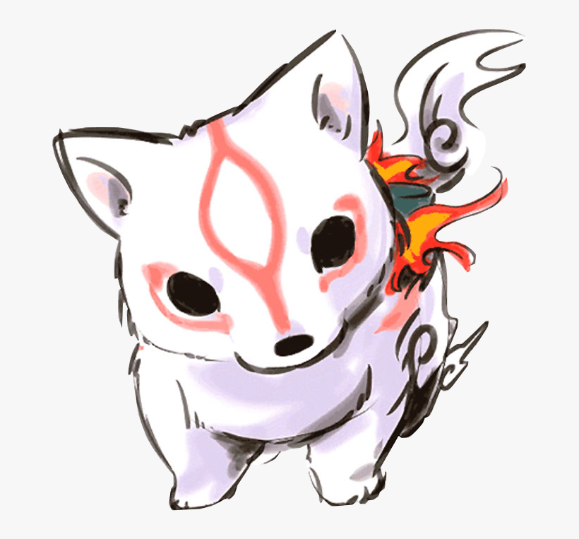 Chien, Feu, And Render Image - Okami Amaterasu, transparent png #275823