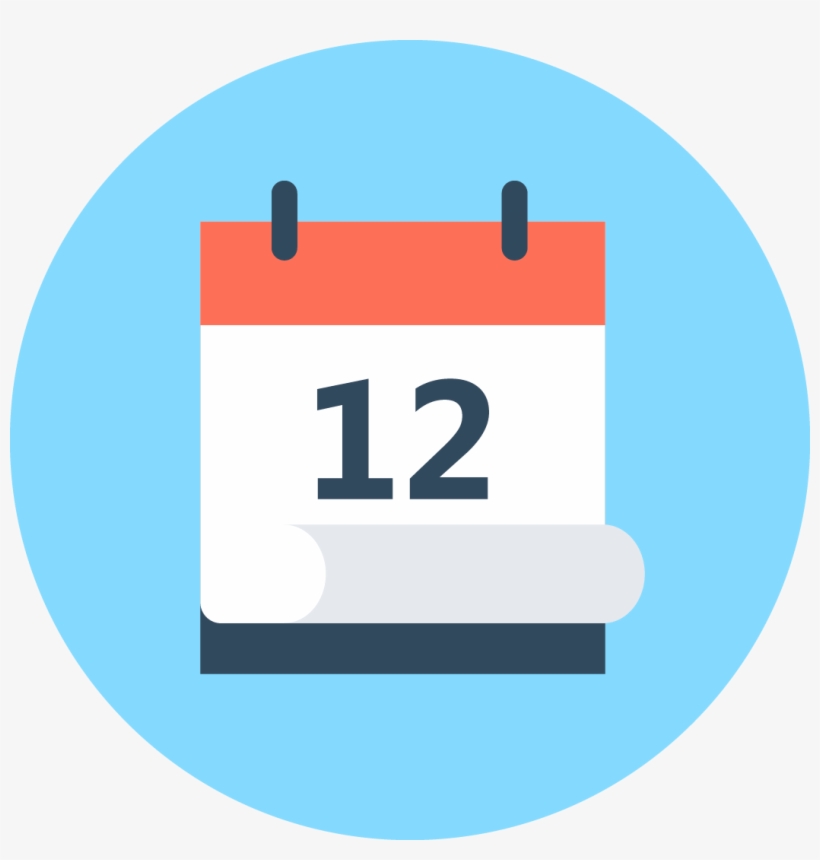 Calendar-icon - Calendario De Averias Red, transparent png #275887