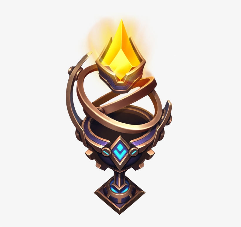 Clash Level 5 Piltover Trophy - Clash Trophy League Of Legends, transparent png #276199