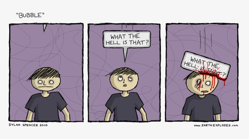 And Then The Earth Explodes - Cartoon, transparent png #276200