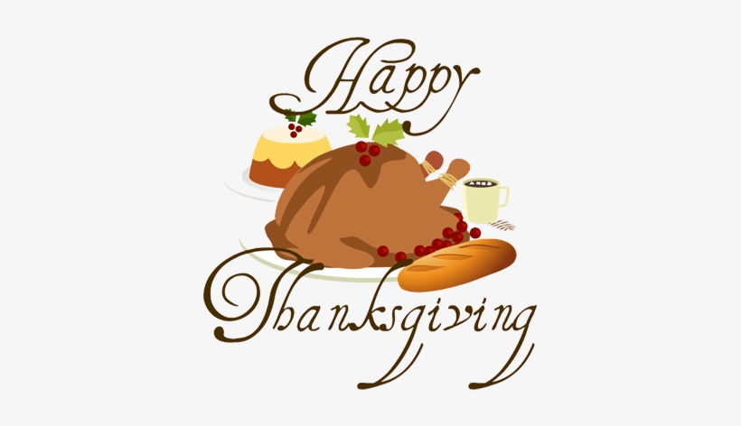 Happy Thanksgiving - Happy Thanksgiving Turkey Dinner, transparent png #276305