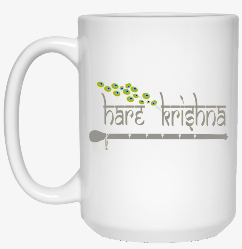 Hare Krishna Flute And Peacock Feather For Men, Kids - Fuck You I Mean Good Morning Unicorn Mug, transparent png #276426
