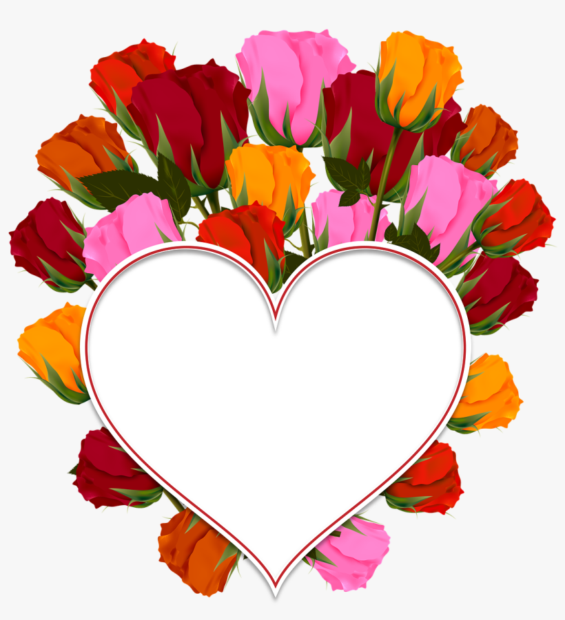 Congratulations Clipart Flower Png - Valentines Canvas Lunch Tote, transparent png #276445