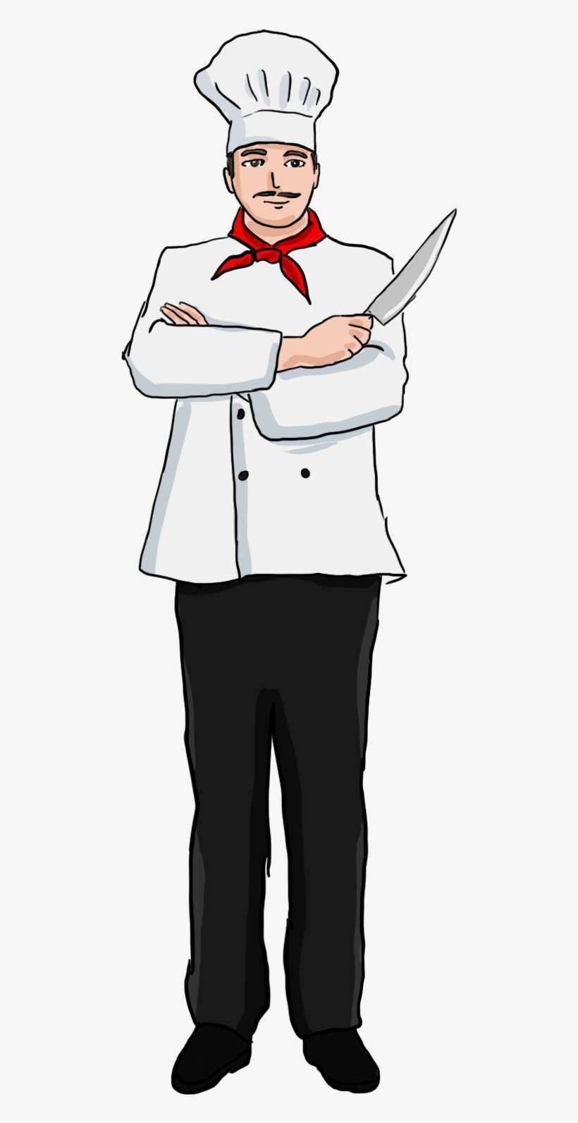 Master Chef Clipart - Chef Uniforms Clip Art, transparent png #276549