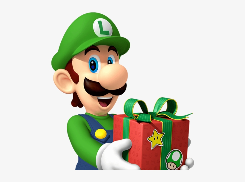 Luigi Gift - Wired Fight Pad For Wii U: Luigi - Game, transparent png #276577