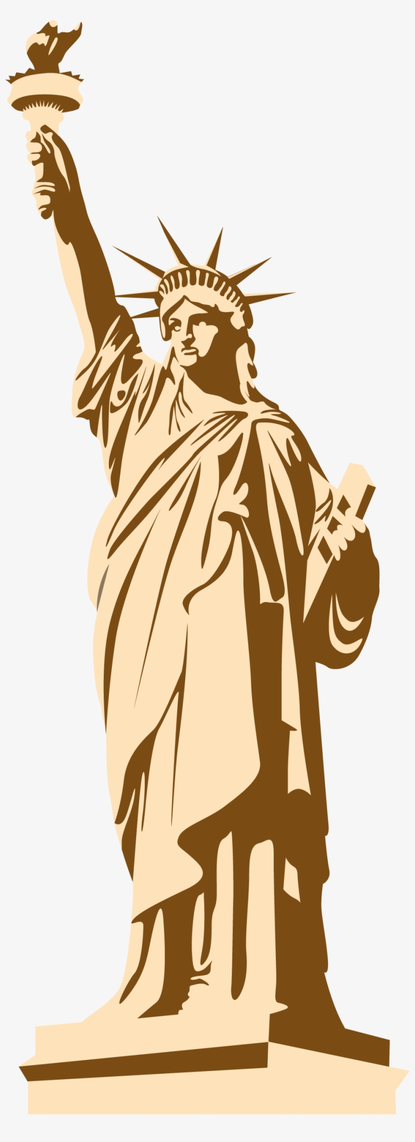 Statue Of Liberty Crown Png Download - E-vitta Stand 2p 10.1 One Size, transparent png #276597