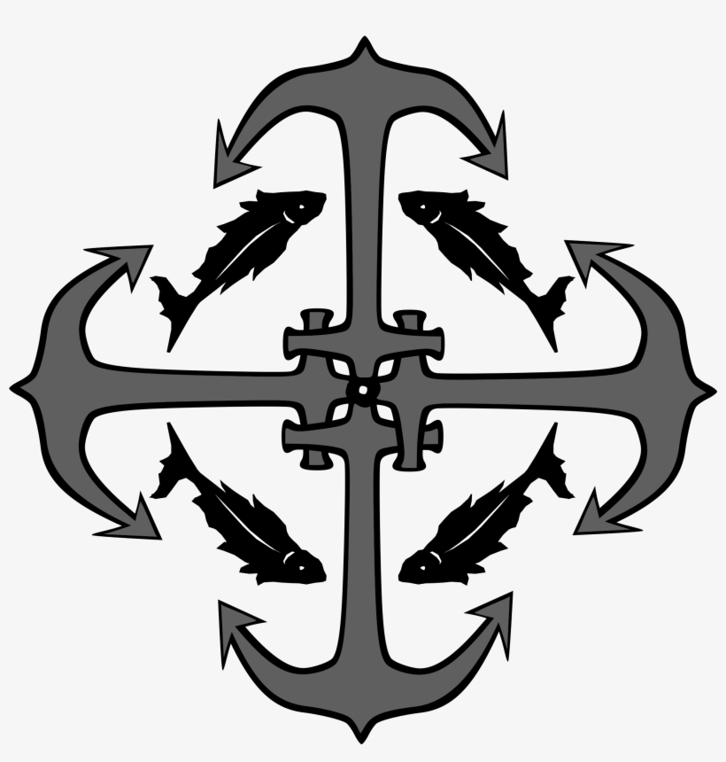 This Free Icons Png Design Of Fish Anchor, transparent png #276598