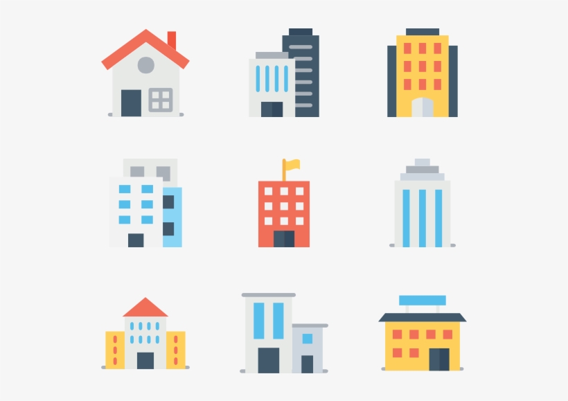 Free Icons Designed By Vectors Market Flaticon - Building Icon Colour Png, transparent png #276621