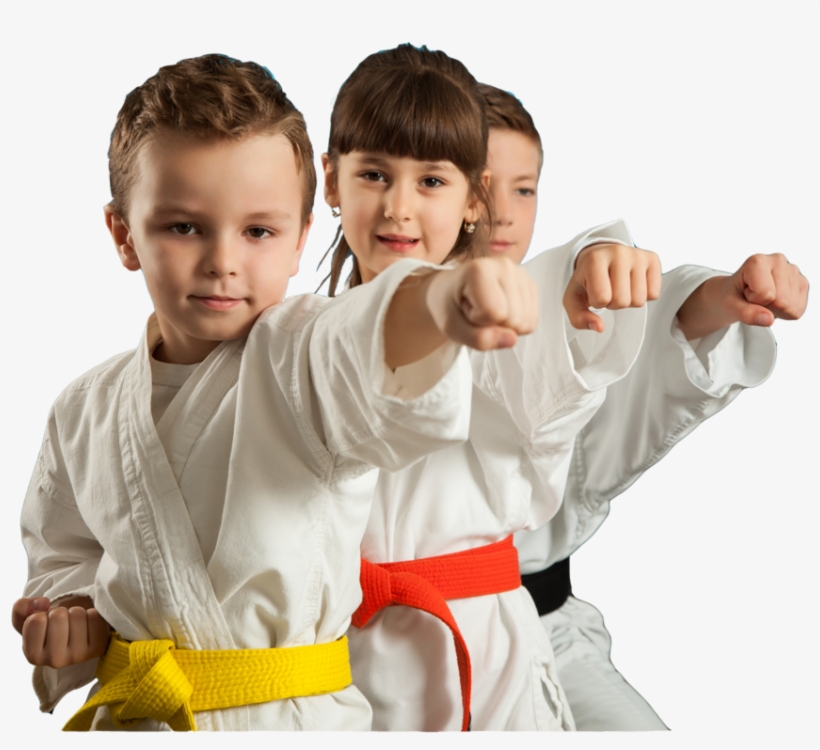 Give Your Child The Opportunity To Develop Confidence, - Karate Boys And Girls, transparent png #276689
