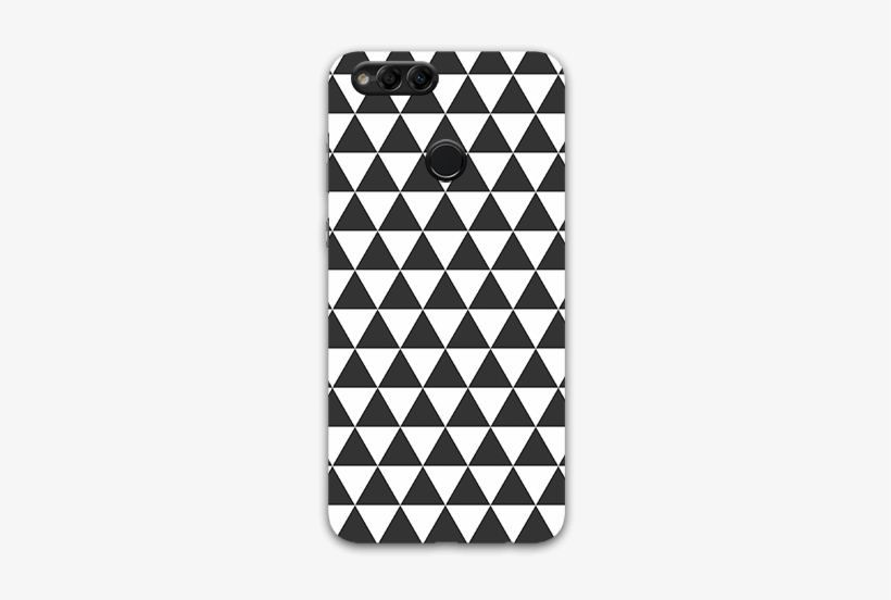 Pyramid Pattern Honor 7x Mobile Case - Modern Baby Shower Invitations, transparent png #276711