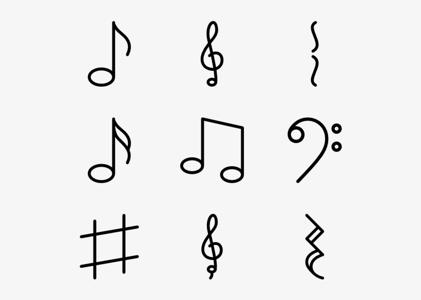 Music Symbols - Musical Note, transparent png #276873