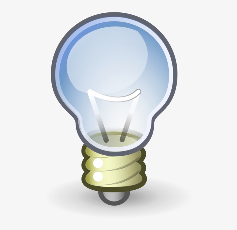Designs Png Lightbulb - Light Bulb Icon, transparent png #277029