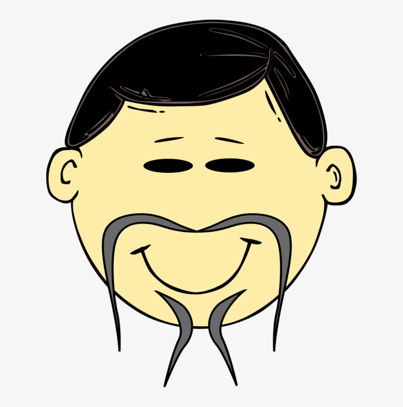 Face Cartoon Drawing Asian People - Cartoon Man Face, transparent png #277148