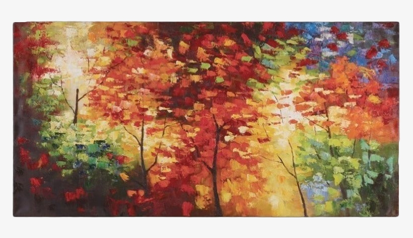 Bright Foliage Canvas Wall Art, transparent png #277259