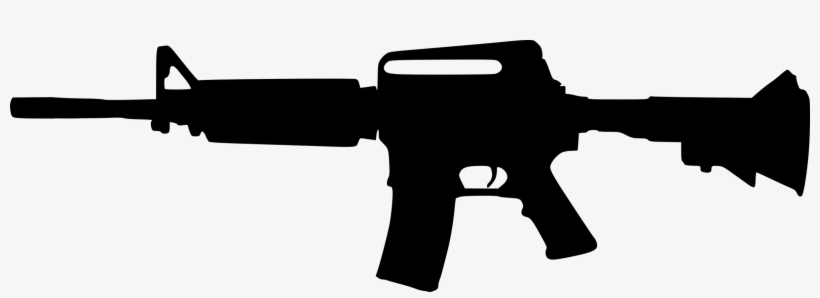 Ar-15 Style Rifle M4 Carbine Assault Rifle Firearm - Assault Rifle Clipart, transparent png #277298