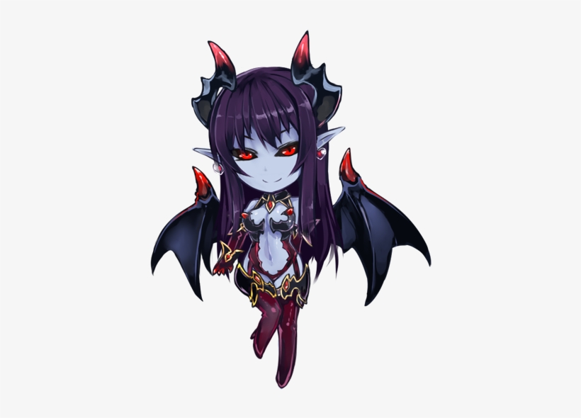 Anime Demon Png - Demon Anime Girl Png, transparent png #277352