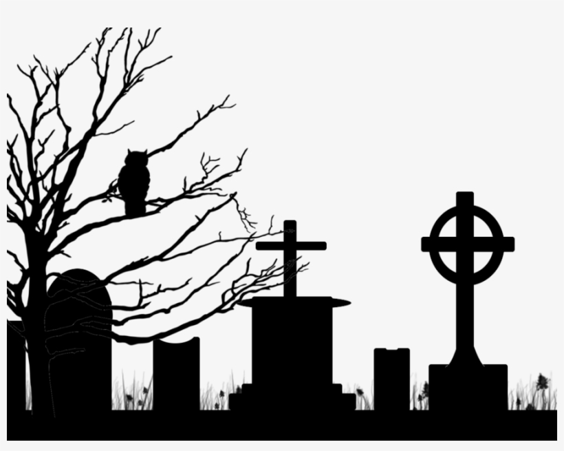 Dead Tree Clipart - Cemetery Png, transparent png #277412