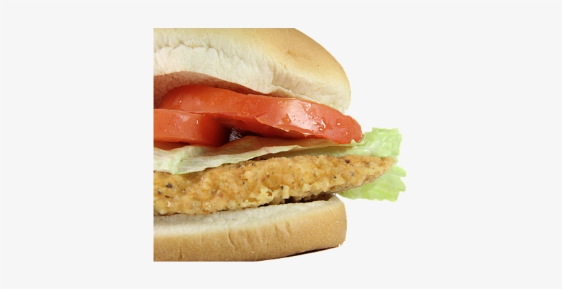 Spicy Chicken Sandwich Fried Chicken Sandw - แซ น วิ ช ไก่ ทอด, transparent png #277991