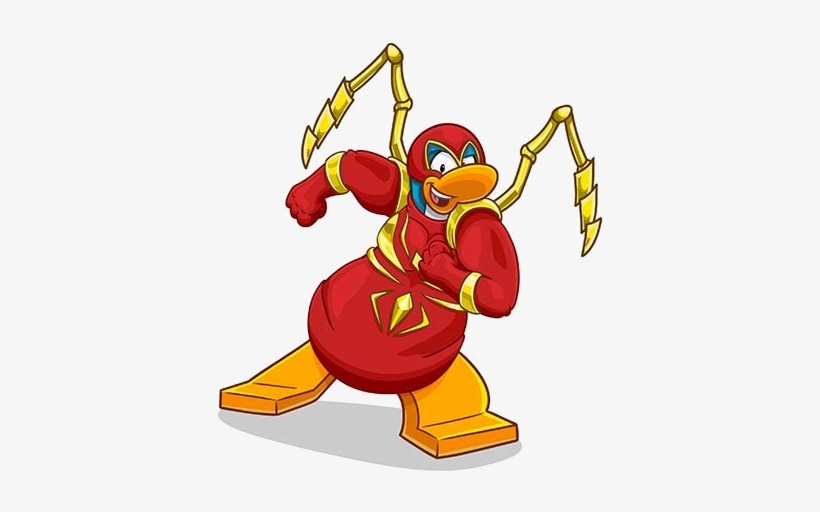 Iron Spider - Club Penguin Iron Spider, transparent png #278111