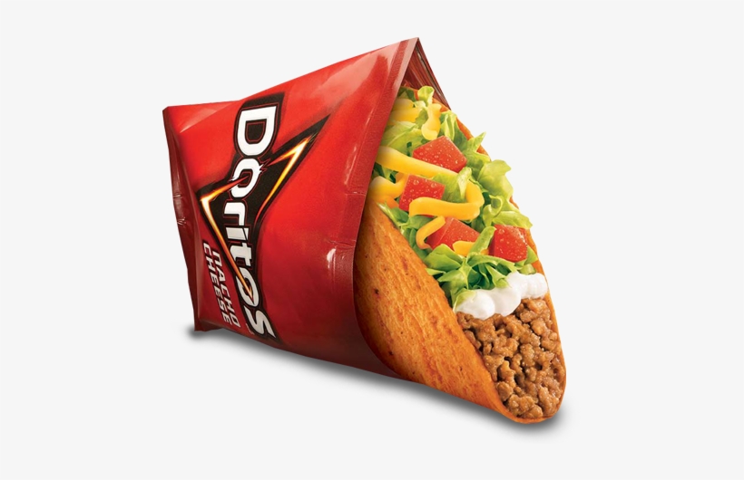 Doritos Locos Tacos - Nacho Cheese Doritos Taco Bell, transparent png #278233