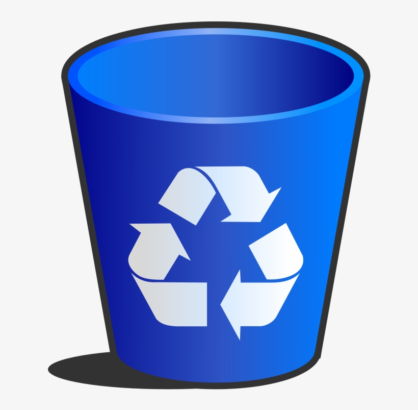 Original Png Clip Art File Recycle Bin Svg Images Downloading - Recycling Can Clip Art, transparent png #278338