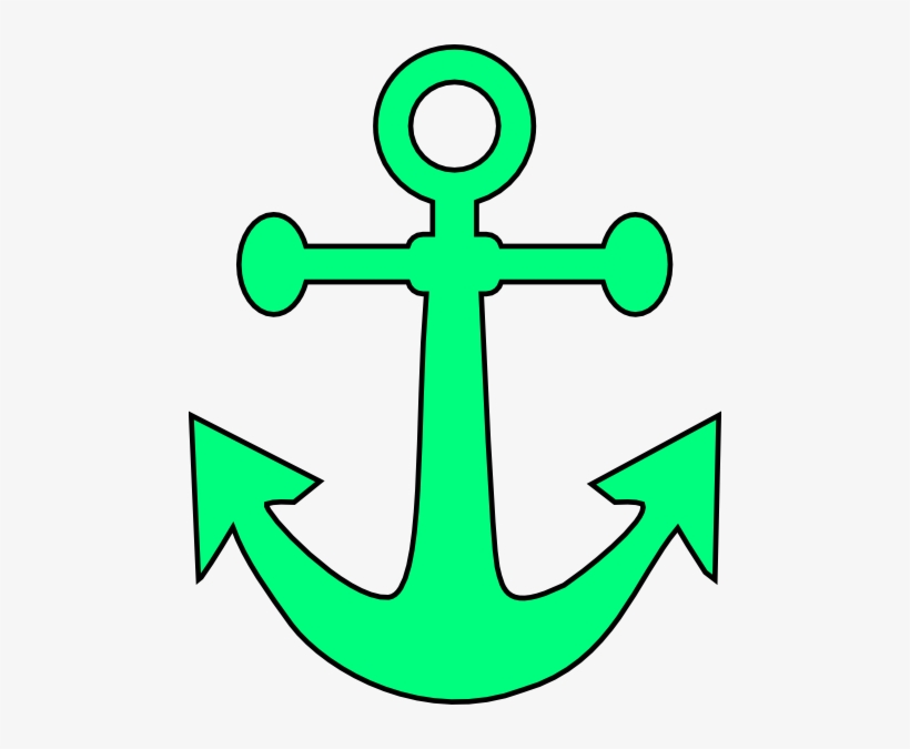 Anchor Art Print / Nautical Set / Nursery Wall Art - Anchor Clipart Png, transparent png #278360