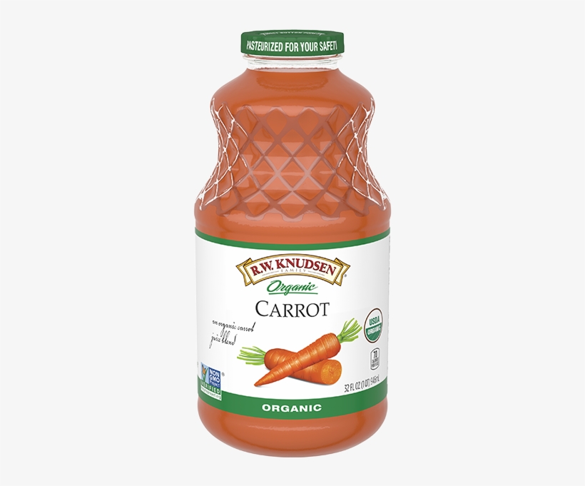 Organic Carrot Juice Blend - Rw Knudsen Carrot Juice, transparent png #278470