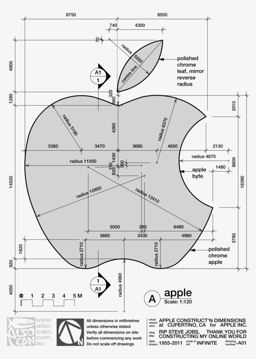Apple Logo Construction Apple Logo Construction - Apple Logo Construction, transparent png #278529